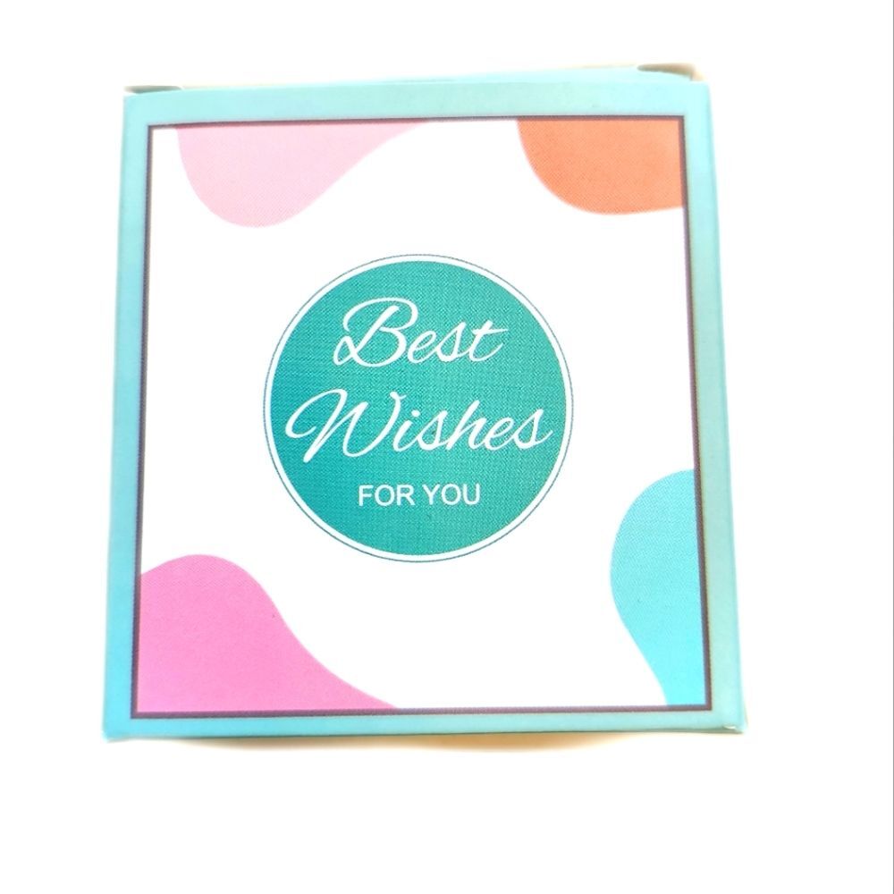 Best Wishes for You, birthday gift mirror compact, rose gold, "Not A Day Over"